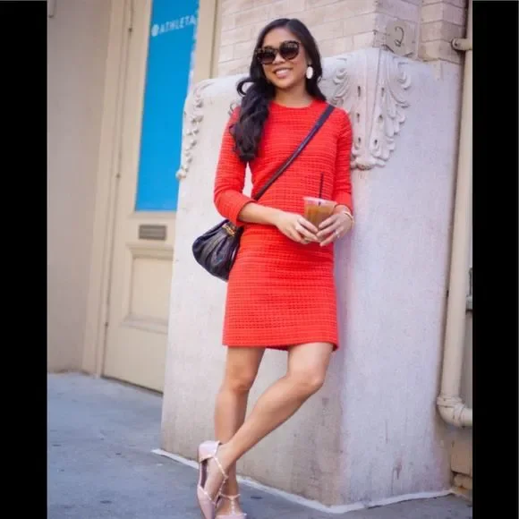 kate spade orange dress Kate spade blood orange dress